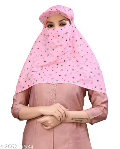 Summer Sun Protection Women Cap Mask – Stylish UV Shield for Everyday Use
