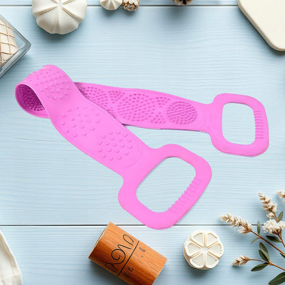 Silicone Body Back Scrubber Belt – Deep Clean, Relax & Glow!
