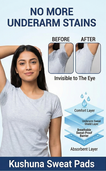 Gel Technology Underarm Sweat Pads [PREMIUM] - Pack of 3 - 30 pads