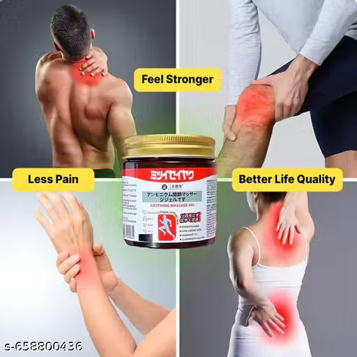 Japanese Herbal Pain Relief Gel – Instant Joint & Muscle Relief