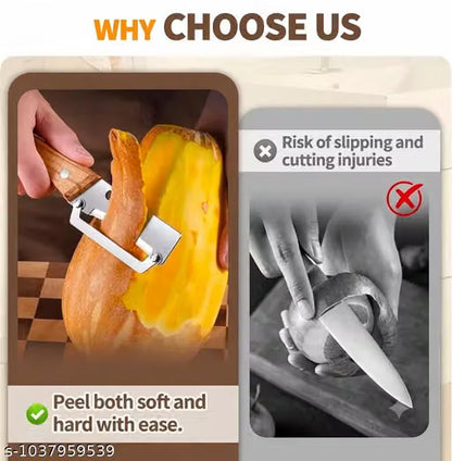 PowerPeeler™ | Premium Stainless Steel Vegetable & Fruit Peeler (Buy 1 Get 1 FREE)