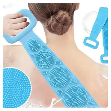 Silicone Body Back Scrubber Belt – Deep Clean, Relax & Glow!