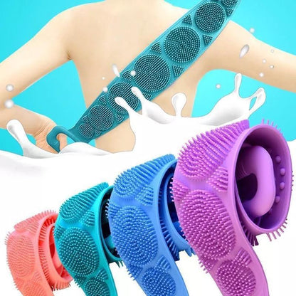 Silicone Body Back Scrubber Belt – Deep Clean, Relax & Glow!